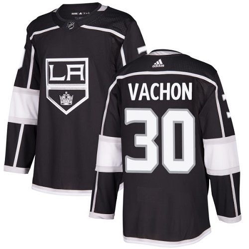Adidas Men Los Angeles Kings #30 Rogie Vachon Black Home Authentic Stitched NHL Jersey->florida panthers->NHL Jersey